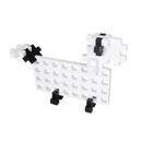 Plus-Plus BIG - 10 stk Byggeplader - Grønne & Hvide - Fra 1 år. - Billede 1