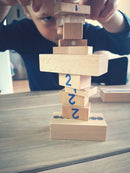 Nathan læringspil - Tælle klodser - Fra 3 år. - Billede 1