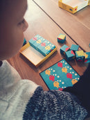 Nathan Læringsspil - Kube Puslespil med Fisk - Fra 4 år. - Billede 1