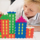 Plus Plus MINI - 1200 stk i pose - Neon farver - 2 cm. - Billede 1