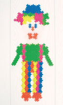 Plus Plus MINI - 1200 stk i pose - Neon farver - 2 cm. - Billede 1