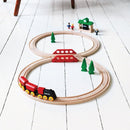 BRIO 33028 - Togbane - Klassisk 8-tals togsæt med 22 dele - FSC - Fra 2 år - Billede 1