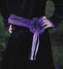 Udklædning - Heksekjole m/hat - Str. 7-8 år. - Billede 1