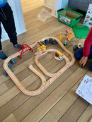 BRIO 33097 Togbane i plastkasse - 54 dele - Fra 3 år. - Billede 1