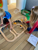 BRIO 33097 Togbane i plastkasse - 54 dele - Fra 3 år. - Billede 1