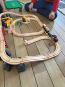 BRIO 33097 Togbane i plastkasse - 54 dele - Fra 3 år. - Billede 1