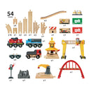 BRIO 33097 Togbane i plastkasse - 54 dele - Fra 3 år. - Billede 1