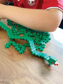 Plus Plus MINI - 2000 stk i pose - Grøn - L:2 cm. - Billede 1