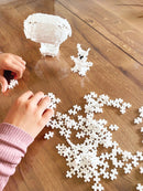 Plus Plus MINI - 2000 stk i pose - Hvid - L:2 cm. - Billede 1