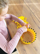 Plus Plus MINI - 2000 stk i pose - Gul - L:2 cm. - Billede 1