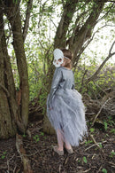 Udklædning - Skelet heksekjole - Str. 7-8 år. - Billede 1