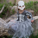 Udklædning - Skelet heksekjole - Str. 7-8 år. - Billede 1