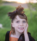 Udklædning - Heksekjole m/hårbånd - Str 5-6 år. - Billede 1