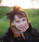 Udklædning - Heksekjole m/hårbånd - Str 5-6 år. - Billede 1