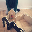 Freckled Frog - Den Glade Arkitekt by-byggesæt med tavlemaling - Fra 2 år. - Billede 1