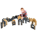 Freckled Frog - Den Glade Arkitekt by-byggesæt med tavlemaling - Fra 2 år. - Billede 1