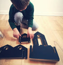 Freckled Frog - Den Glade Arkitekt by-byggesæt med tavlemaling - Fra 2 år. - Billede 1