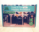 Freckled Frog - Den Glade Arkitekt by-byggesæt med tavlemaling - Fra 2 år. - Billede 1