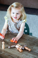 Freckled Frog - Multikulturelle Træfigurer i FSC-træ - Fra 1 år. - Billede 1