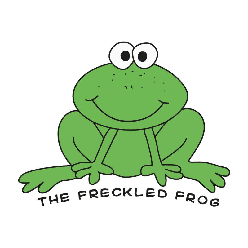 Freckled Frog - Terninger i FSC-træ med tavlemaling - 6 stk - Fra 1 år. - Billede 1
