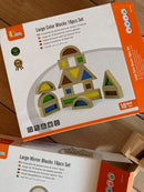 Sanseklodser - Sæt med 24 SMÅ farvede - VIGA - Fra 12 mdr.