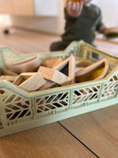 Sanseklodser - Sæt med 24 SMÅ farvede - VIGA - Fra 12 mdr.