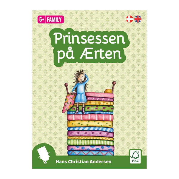 HC Andersen Brætspil - Prinsessen På Ærten spil - Asmodee - Fra 5 år - Billede 1