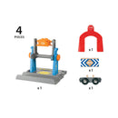 BRIO 33827 - Smart Tech - Løft- og læssekran - Fra 3 år. - Billede 1