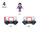 BRIO 33867 - Metrotog - Fra 3 år. - Billede 1