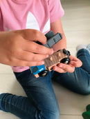 BRIO 33878 - Løft & Læs togbane startsæt - 19 dele - Billede 1