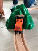 BRIO 33878 - Løft & Læs togbane startsæt - 19 dele - Billede 1