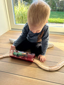 BRIO 33892 - Damplokomotiv og tunnel - fra 3 år.