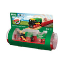 BRIO 33892 - Damplokomotiv og tunnel - fra 3 år. - Billede 1