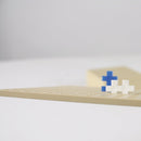 Plus Plus MINI - Pose med 12 Sandfarvede Byggeplader - Fra 5 år. - Billede 1