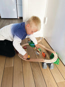 BRIO 33960 - Safarieventyrsæt, togbane - 26 dele - Fra 3 år. - Billede 1