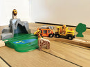 BRIO 33960 - Safarieventyrsæt, togbane - 26 dele - Fra 3 år. - Billede 1