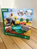 BRIO 33960 - Safarieventyrsæt, togbane - 26 dele - Fra 3 år. - Billede 1