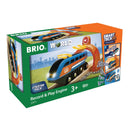 BRIO 33971 - Smart Tech Sound lokomotiv med lydoptager - 1 stk - Fra 3 år. - Billede 1