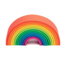 Dëna regnbue i silikone - neonfarver - 12 dele - Billede 1