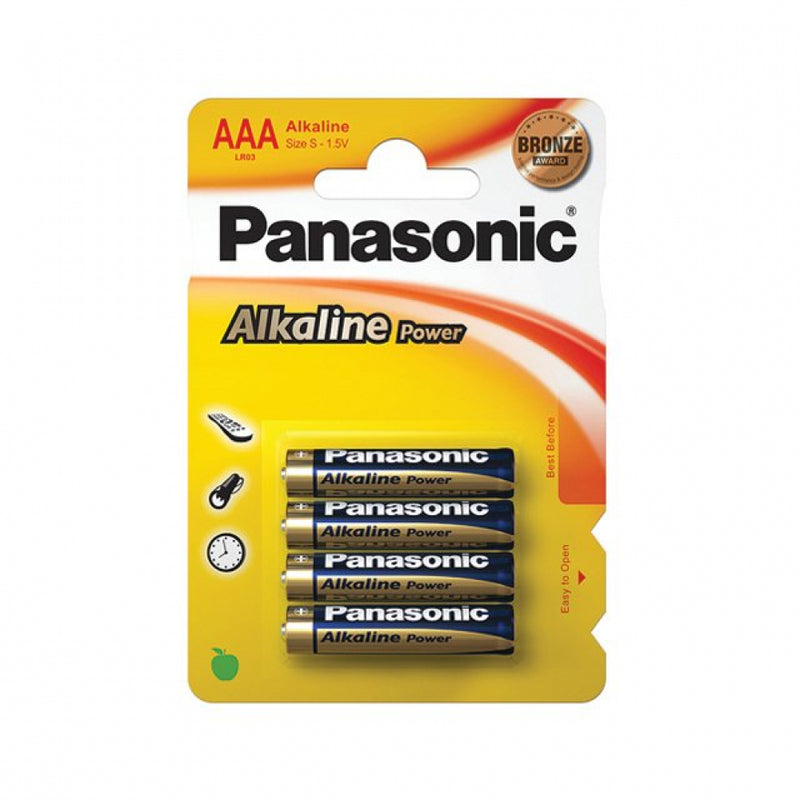 Panasonic Batterier - AAA - Pakke med 4 stk - Billede 1