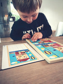 Nathan Læringsspil - Spejlbilleder i vandet - Fra 5 år. - Billede 1