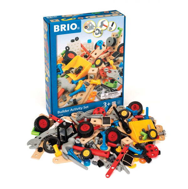 BRIO 34588 - Builder aktivitetssæt med 211 dele - Fra 3 år. - Billede 1