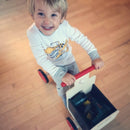 Budcykel / Cykelvogn fra PlanToys i bæredygtigt træ - 1 stk. - Billede 1