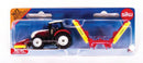 Siku 1:87 Traktor med Plæneklipper - Steyr - Rød - Fra 3 år. - Billede 1