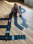 Vejbane i gummi - Vejens Konge - 40 dele - Waytoplay - Fra 3 år - Billede 1