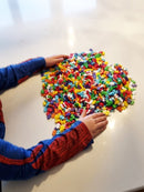 Plus Plus MINI - 1200 stk i pose - Rainbow Mix - 2 cm. - Billede 1