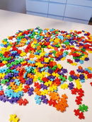 Plus Plus MINI - 1200 stk i pose - Rainbow Mix - 2 cm. - Billede 1