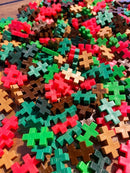 Plus Plus MINI - 1200 stk i pose - Jungle Mix - 2 cm. - Billede 1