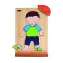 Magnetisk Puslespil - Klæd Bob På - Nathan - Fra 2 år. - Billede 1