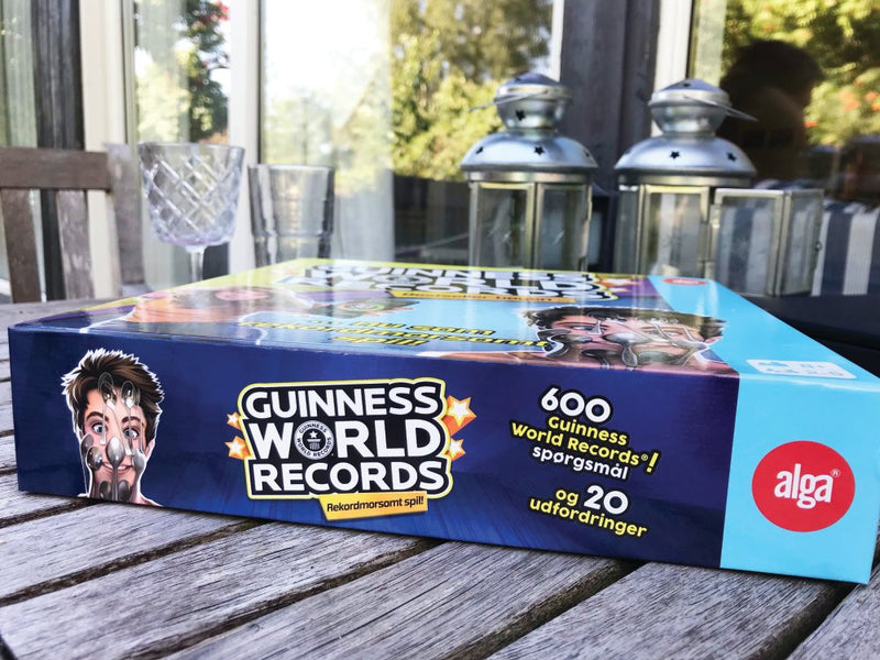 ALGA Guinness Verdensrekorder spil - Fra 8 år. - Billede 1